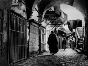 An undated picture, likely taken in the 1930s, shows the Old City of Jerusalem (AFP)