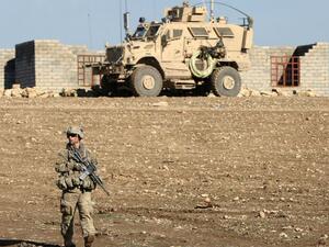 A coalition of U.S.-led military forces have withdrawn from the Taji military base as part of a plan to hand control of the region over to Iraq's government (Twitter)