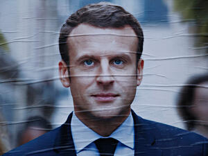 French President Emmanuel Macron  (Shutterstock)	
