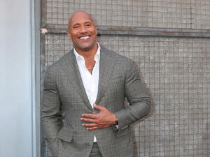 Dwayne Johnson, The Rock at the "Rampage" Premiere at Microsoft Theater (Shutterstock/ File Photo)