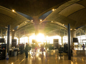 The interiors of Queen Alia International Airport  (Shutterstock)	