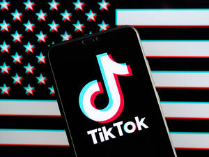 TikTok app logo. (Shutterstock/ File Photo)
