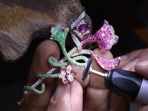 Brooch "le chant de la nature" (Instagram)