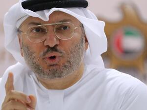 The UAE's Minister of State for Foreign Affairs Dr Anwar Gargash. AFP Photo