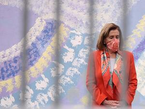 U.S. Speaker of the House Nancy Pelosi (D-CA) looks on before speaking during a Day of Action For the Children event at Mission Education Center Elementary School on September 02, 2020 in San Francisco, California. JUSTIN SULLIVAN / GETTY IMAGES NORTH AMERICA / Getty Images via AFP