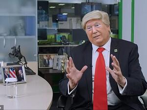 State-controlled TV network Russia Today released spoof video that portrays Donald Trump as Vladimir Putin's pawn using quotes from the US president himself. (RT/ YouTube)