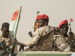 Ibrahim Jabir said that the army carried out three phases of the disarmament which culminated in the destruction of 300,000 unlicensed arms. (AFP)