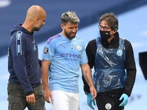 غياب أغويرو يستمر عن مانشستر سيتي