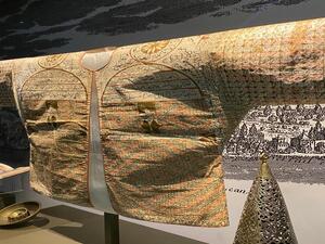 Ottoman-era ‘talismanic’ shirt. (Courtesy of Sedat Bornovali)