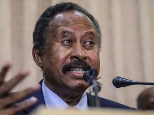 Sudanese Prime Minister Abdalla Hamdok (Twitter)