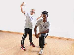 Aston Mtada, 16, and Frank Tate, 9 (Twitter)