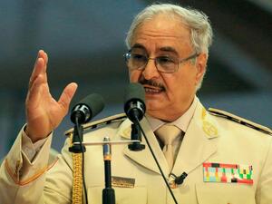Field Marshal Khalifa Haftar. AFP