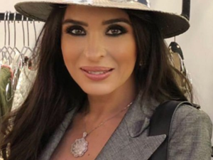 الفنانة دينا