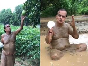 Jaunapuria, who also claimed that eating 'desi' - indigenous - foods would prevent the disease, has now tested positive for coronavirus (Sukhbir Singh Jaunapuria/ Facebook)