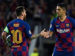 سواريز وميسي