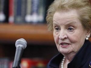 وزيرة الخارجية الأمريكية السابقة مادلين أولبرايت