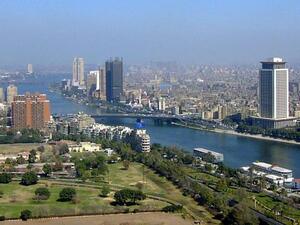 النيل يخترق العاصمة المصرية 