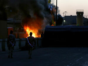 هجوم صاروخي في العاصمة بغداد / أرشيفية