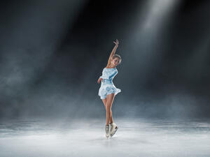 A girl skating at ice arena. (Shutterstock/ File Photo)