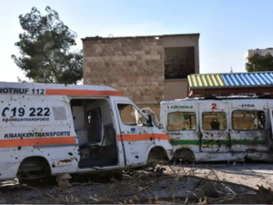 Since March 2011, health facilities across Syria have been subject to 862 direct bombardments and damages caused by nearby attacks. (AFP/File PHoto)