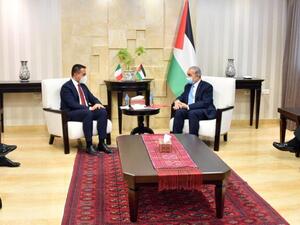 اشتية يدعو إيطاليا إلى كسر الأمر الواقع بالاعتراف بالدولة الفلسطينية