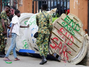 تصاعدت أعمال العنف في لاجوس