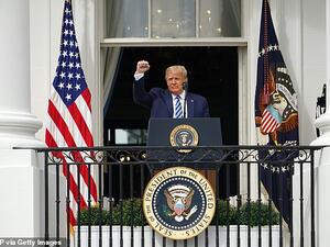 President Donald Trump said Sunday morning that he is now 'immune' from coronavirus. (AFP/File)