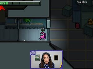 Alexandria Ocasio-Cortez (AOC) had 439,000 views on video live streaming service Twitch when she played multiplayer game Among Us. (Twitch)