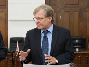 US ambassador Richard Norland (Twitter)