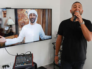 'Hello You': Israeli-UAE joint song a YouTube hit: Israeli singer Elkana Marziano and Emirati artist Walid Aljasim's song 'Ahlan Bik' clocks more than 1.1 million YouTube (Twitter)