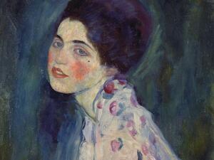  “Portrait of a Lady” by Austrian Gustav Klimt (Twitter)