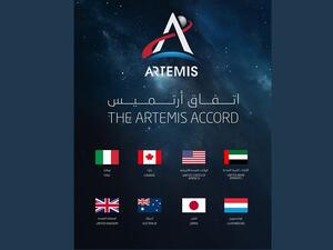 الإمارات تنضم إلى الدول المؤسسة لـ"اتفاق أرتميس" لتعزيز التعاون الفضائي عالمياً 