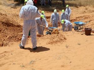 مقبرة جماعية في ليبيا/ أرشيفية