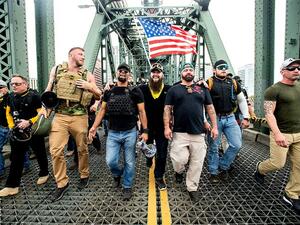 Proud Boys are considered a hate group (Twitter)
