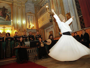 Spiritual chanting is a journey of a spiritual art, and it has gone through many stages of development until it has become a strong competitor to other art forms.