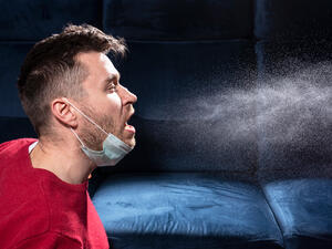 Researchers from India calculated how cough clouds evolve as they spread out. (Shutterstock/ File Photo)