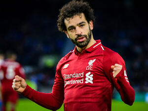 Liverpool frontman Mohamed Salah  (Shutterstock)	