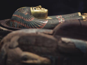 Ancient Egyptian coffins  (Shutterstock)