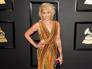Paris Jackson at the 59th GRAMMY Awards held at the Staples Center in Los Angeles, USA on February 12, 2017. (shutterstock)