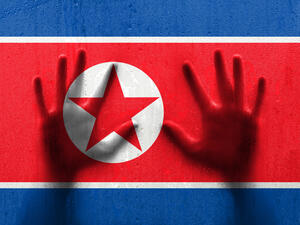 North Korea country flag (Shutterstock)	