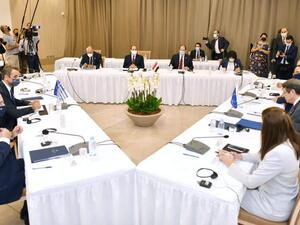 اجتماع القمة الذي عقد في نيقوسيا