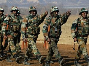 عناصر من الجيش الهندي