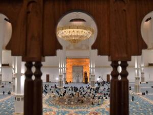 The Grand Mosque is located in the al-Mohammadiya area of Algiers (Twitter)
