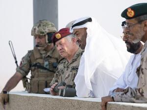  ولي عهد الامارات وجهه الدعوة لملك الاردن للمشاركة.