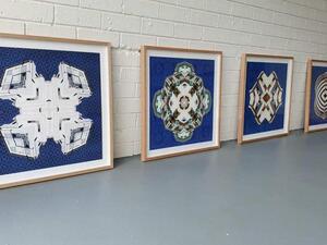 Australian artist Cat Wilson’s art exhibition “From Fez to Casablanca”  (Twitter)