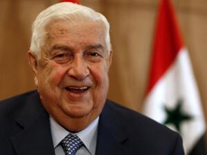  In this file photo taken on June 23, 2020, Syria's Foreign Minister Walid Muallem holds a press conference on new US sanctions imposed on the country, in the capital Damascus. Syria's foreign minister, Walid Muallem, died November 16, 2020 at dawn at the age of 79, the government announced on state television.  LOUAI BESHARA / AFP