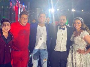 زفاف هنادي مهنا وأحمد خالد صالح بحضور حمو بيكا وعمر كمال وحسن شاكوش