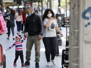 Lebanon's total number of confirmed cases has jumped to more than 126,000 cases. (AFP)