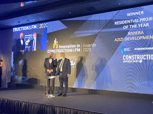 Azizi Developments’ Riviera Brings Home ‘Residential Project of the Year’ at the Innovation in Construction & FM Awards 2020
