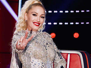 Gwen Stefani wore a piece from Zuhair Murad’s Spring 2020 couture collection.